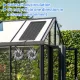 Set de control al fluxului de aer solar cu două ventilatoare