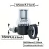 S60 IBC rezervor cu fiting și filtru