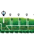 6 capete de pulverizare rotative fluture
