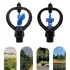 6 capete de pulverizare rotative fluture