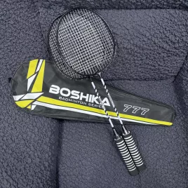 2 Rachete de Badminton cu Geantă de Transport