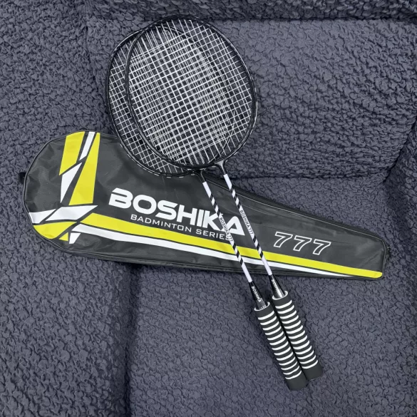 2 Rachete de Badminton cu Geantă de Transport