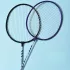 2 Rachete de Badminton cu Geantă de Transport