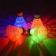 Set de 4 fluturași fosforescenți pentru badminton