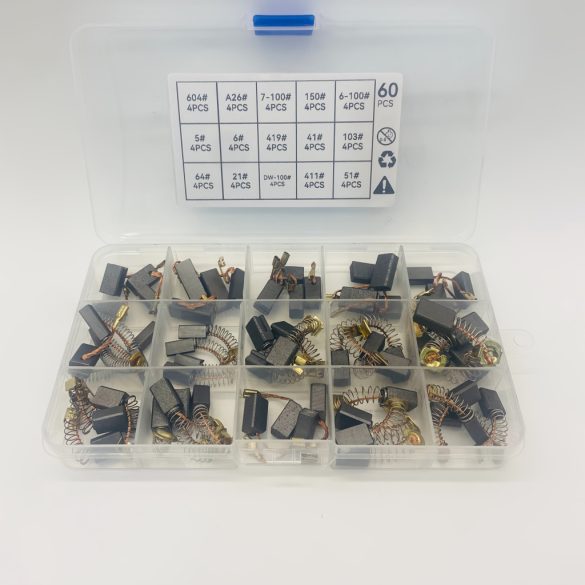 60 de bucăți de perii de grafit de înaltă calitate pentru unelte electrice