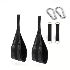   Exerciții abdominale, curele de tracțiune, curele de fitness suspendate și curele pentru antrenament avansat. 2 curele suspendate + 2 cârlige + 2 curele