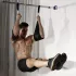 Exerciții abdominale, curele de tracțiune, curele de fitness suspendate și curele pentru antrenament avansat. 2 curele suspendate + 2 cârlige + 2 curele