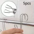 5/10/20buc cârlige clips din oțel inoxidabil cu coadă lungă: Cârlige multifuncționale, rezistente la vânt, pentru prosoape, potrivite pentru bucătărie și baie - Instalare ușoară, stilate și durabile, cârlige de uz general
