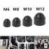 Capace de protecție șuruburi hexagonale din plastic M6 M8 M10 M12, accesorii auto, set 10 bucăți M10
