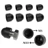 Capace de protecție șuruburi hexagonale din plastic M6 M8 M10 M12, accesorii auto, set 10 bucăți M10