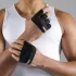 1 Pereche Mănuși de Antrenament Ușoare Unisex cu Patru Degete pentru Dezvoltarea Prinderii, Haltere și Exerciții Gri - XL