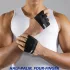 1 Pereche Mănuși de Antrenament Ușoare Unisex cu Patru Degete pentru Dezvoltarea Prinderii, Haltere și Exerciții Gri - XL