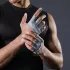 1 Pereche Mănuși de Antrenament Ușoare Unisex cu Patru Degete pentru Dezvoltarea Prinderii, Haltere și Exerciții Gri - XL