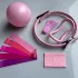 Set Pilates Fitness 10 bucăți Roz, set de 10 piese, Pilate