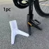 Suport portabil pliabil pentru biciclete, reglabil pe înălțime, negru