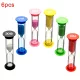 Set Cronometru cu Nisip Colorat 6buc