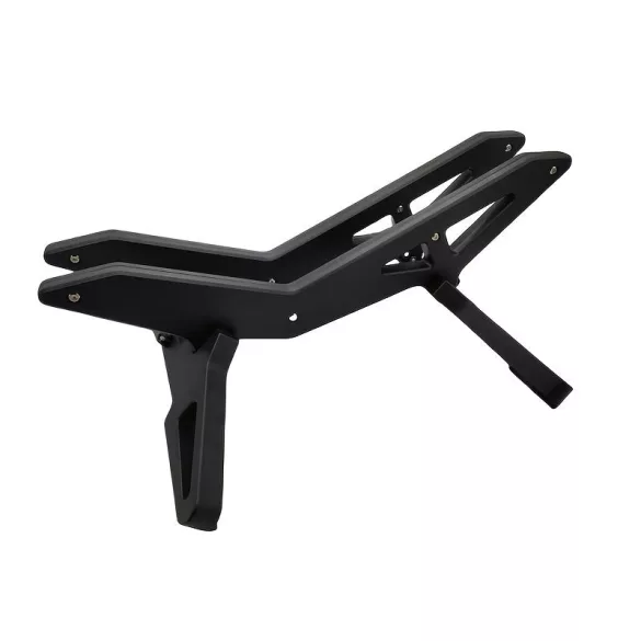 Suport de parcare ajustabil pentru biciclete - Stand de expunere din plastic durabil, montat pe podea, pentru biciclete de șosea și munte cu suport sigur pentru picioare Negru