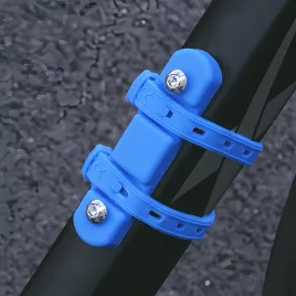   Adaptor Suport Sticlă de Apă pentru Bicicletă fără Găurire - Oțel Inoxidabil, Accesoriu Universal pentru Biciclete de Munte și de Șosea, Fixare Sigură pentru Sistem de Hidratare Negru
