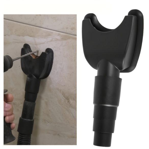 1 buc. Adaptor Negru pentru Colector de Praf pentru Burghiu Electric