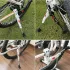 cric din aliaj de aluminiu ultraușor pentru biciclete de munte, de șosea și de oraș Negru