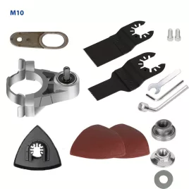   Adaptor multifuncțional pentru unelte oscilante, Set adaptor pentru unelte oscilante M10