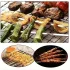 20/30/50 buc Frigărui Durabile din Oțel Inoxidabil BBQ cu 1 Tub de Depozitare, Reutilizabile și Ușor de Curățat pentru Petreceri de Grătar în Aer Liber și Interior 30 buc