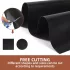 4 bucăți grătar antiaderent, reutilizabil Negru - 4 buc + cutie colorată