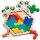 Puzzle de lemn 3D hexagonal
