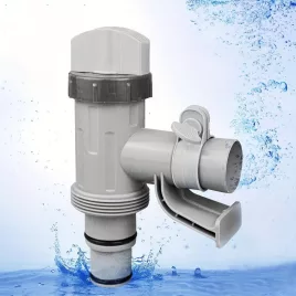 Supapă cu piston pentru piscină