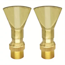   2 duze din bronz pentru fântâni și iazuri – Design ajustabil, cap metalic pentru dispersia apei