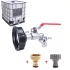 Adaptor rezervor apă IBC cu pulverizator – conector furtun 1/2” și 3/4”