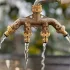Distribuitor de furtun din alamă cu 4 căi 3/4”, cu valve reglabile și cuplaj rapid