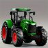 Tractor de Jucărie cu Roți Subțiri, Scara 1/24