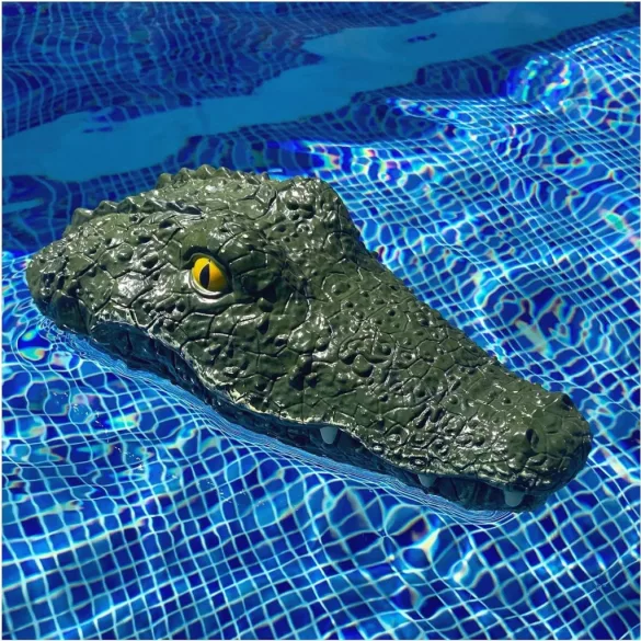 Barcă Rc crocodil cu telecomandă