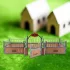 Model Fermă de Cai din Plastic Rustic
