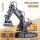 Excavator de Jucărie cu Telecomandă – 11 Funcții, Braț Metalic, 2,4 GHz
