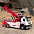 Camion de Remorcare Interactiv pentru Copii – Efecte Sonore Reale, Vehicul de Salvare Manual, cu Platformă Ridicabilă