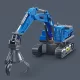 Set de Jucării cu Vehicule de Construcții Realiste de Mari Dimensiuni