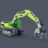 Set de Jucării cu Vehicule de Construcții Realiste de Mari Dimensiuni