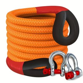   Frânghie de remorcare ultra-rezistentă de 20 de tone, 4,5m lungime