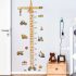Autocolant de perete pentru măsurarea înălțimii cu model de utilaj