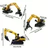 Excavator de jucărie