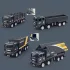 Set camion de jucărie NILX MAX