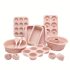 Set de 21 forme și accesorii din silicon pentru copt