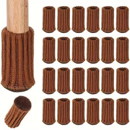   Set 24 bucăți protecții pentru picioare de mobilier, șosete pentru scaune