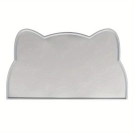   Covoraș din silicon impermeabil pentru bol de hrană pentru animale de companie