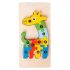 Puzzle 3D din lemn Montessori