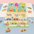 Puzzle din lemn Montessori pentru dezvoltare