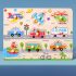 Puzzle din lemn Montessori pentru dezvoltare