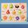 Puzzle din lemn Montessori pentru dezvoltare